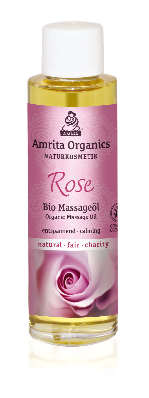 Massageöl Rose Bio
